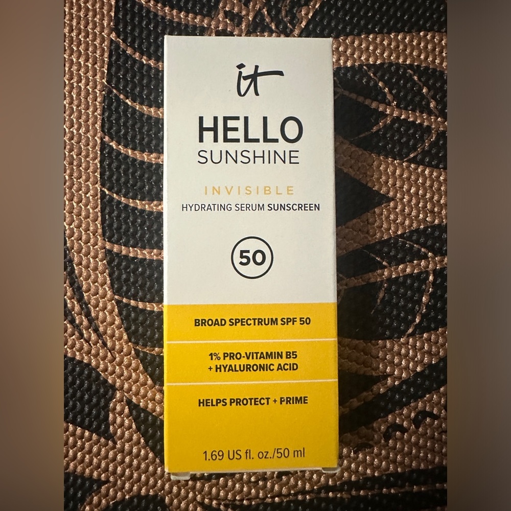 It Cosmetics Hello Sunshine Invisible Sunscreen For Face SPF 50 BRAND NEW/SEALED